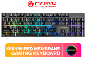 MARVO K604 Wired Gaming Keyboard