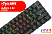 MARVO KG933G Saber 61 Mechanical Gaming Keyboard - Open Box Deal - image 1