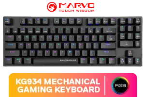 MARVO KG934 Mechanical Gaming Keyboard Blue Switch