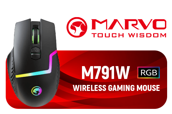 MARVO M791W RGB Wireless Gaming Mouse - Best Deals - South Africa - image 1 MARVO M791W RGB Wireless Gaming Mouse - Best Deals - South Africa - image 1