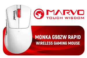 Marvo Monka G982W Rapid Wireless Gaming Mouse