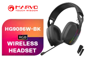 MARVO Pulz 70W Wireless Gaming Headset