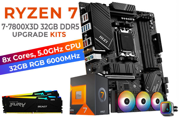 B650M + ryzen 7 7800x3d + メモリー 32g ddr5 【公式通販】