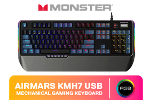 MONSTER Airmars KMH7 Gaming Keyboard