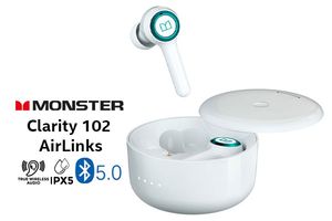 Monster Clarity 102 AirLinks Headphones - White - Best Deal - South Africa - image 1