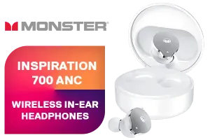 Monster Inspiration 700 ANC Wireless Headphones - Premium Sound in White - image 1