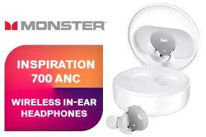 Monster Inspiration 700 ANC Wireless Headphones - white