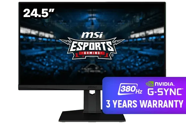 MSI G253PF Gaming Monitor - Exceptional Performance & Ultra-Fast