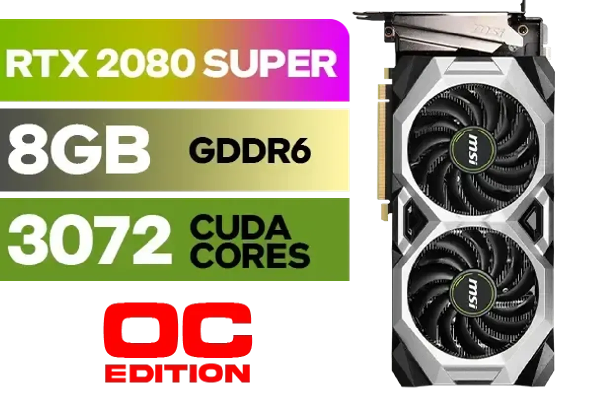 Buy MSI GeForce RTX 2080 SUPER VENTUS XS OC - Open Box | Excellent