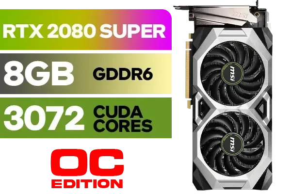Buy MSI GeForce RTX 2080 SUPER VENTUS XS OC - Open Box | Excellent