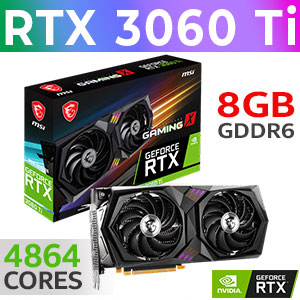 MSI GeForce RTX 3060 Ti Gaming X 8GB LHR