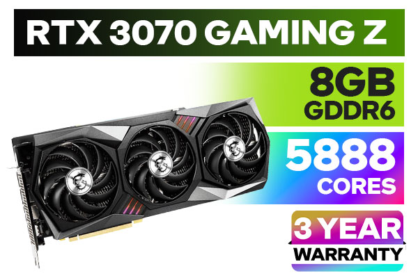 Msi Geforce Rtx 3070 Gaming X Trio 8gb Gddr6 MSI NVIDIA GeForce