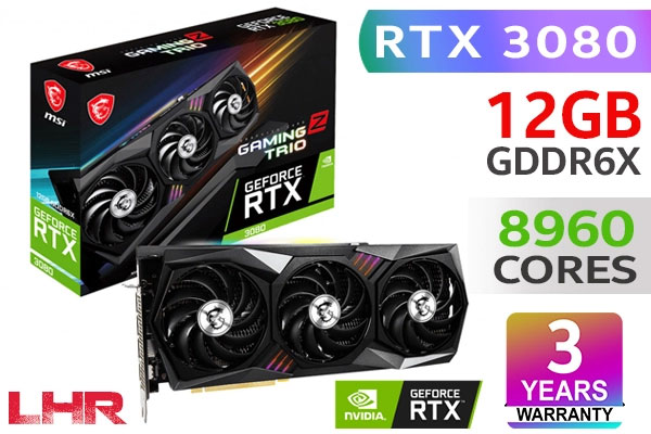中古】MSI GeForce RTX 3080 GAM Z TRIO 10G MSI RTX なにげなく