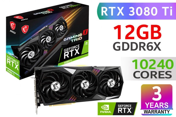 MSI GeForce RTX 3080 Ti Gaming X Trio 12GB - Best Deal - South