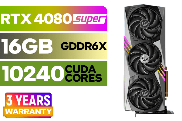 Buy MSI GeForce RTX 4080 Super 16G Gaming X Trio GPU | High