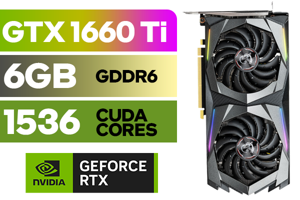 Msi Geforce Nvidia Graphics Card 1660 Ti MSI GeForce GTX 1660