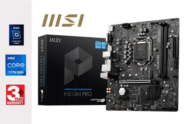 MSI H510M PRO Intel Motherboard - Best Deal - South Africa | Evetech