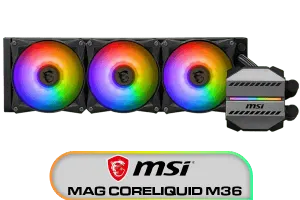 MSI MAG CoreLiquid M360 Liquid Cooler - High Performance CPU Cooling Solution - image 1