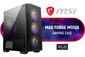 MSI Mag Forge M100A Gaming Case