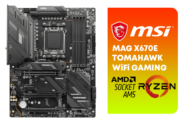 MSI MAG X670E Tomahawk WiFi - High-Performance AMD AM5 Motherboard