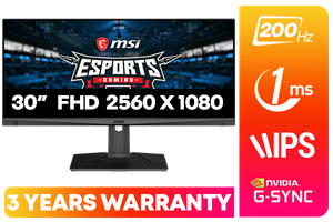 MSI Optix MAG301RF 200Hz Gaming Monitor - Ultra-Fast, Immersive
