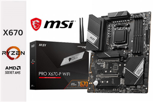 MSI PRO X670 P WIFI AMD AM5 Motherboard