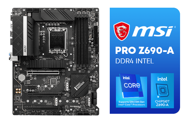 MSI PRO Z690-A DDR 4 core i5付き MSI PRO Z690-A DDR4 Intel Motherboard - Best Deal - South Africa
