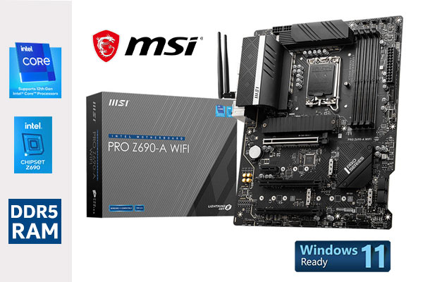 MSI PRO Z690-A WIFI DDR5 Intel Motherboard - Best Deal - South