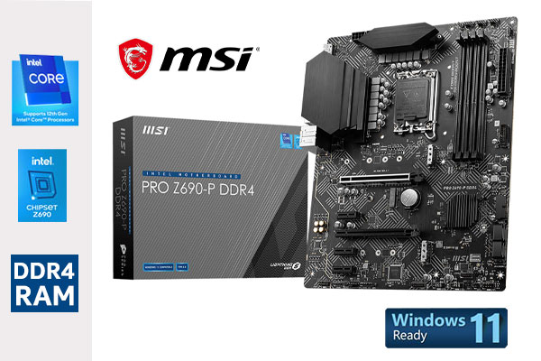 MSI PRO Z690-P DDR4 Intel Motherboard - Best Deal - South Africa