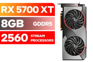 MSI Radeon RX 5700 XT Gaming X 8GB Graphics Card