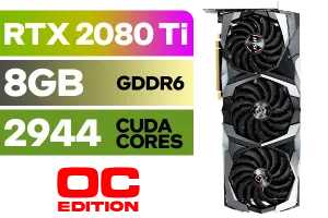 MSI RTX 2080 Ti GAMING X TRIO OC NVIDIA