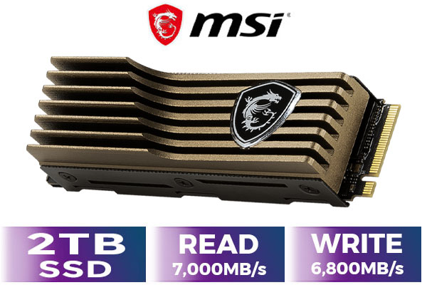 Msi 2tb Ssd Nvme Ssd 1tb MSI SPATIUM M461 PCIe NVMe 2TB Internal
