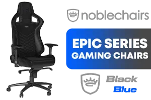 noblechairs EPIC Series Gaming Chair Black Blue