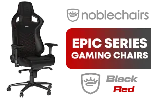 noblechairs EPIC Series Gaming Chair Black Red