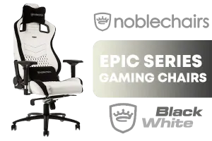 noblechairs EPIC Series Gaming Chair White