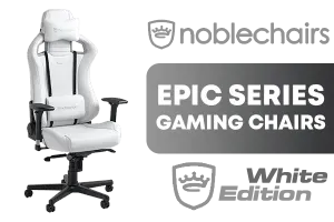 noblechairs EPIC Series Gaming Chair White Edition