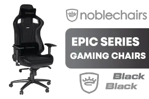 noblechairs EPIC Series Real Leather Gaming Chair Black