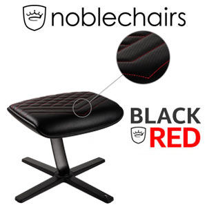 noblechairs Footrest Black/Red - Best Deal - South Africa | Evetech