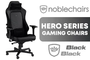 noblechairs HERO Series Gaming Chair Black