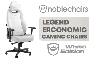 noblechairs Legend Ergonomic White Edition Gaming Chair