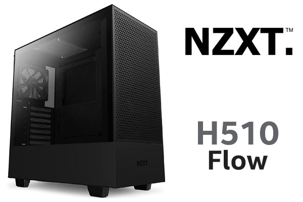 Nzxt h510 flow tempered discount computer case