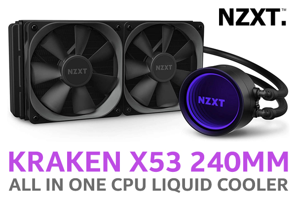 NZXT X53 aio hotsell cooler