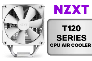 NZXT T120 RGB CPU Air Cooler White