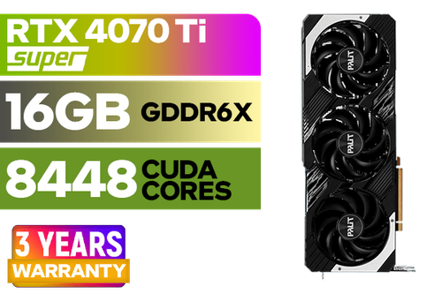 【美品】 PALIT RTX4070ti SUPER 16GB+おまけ Palit GeForce RTX 4070 Ti SUPER Infinity 3 OC NED47TSS19T2-1043S