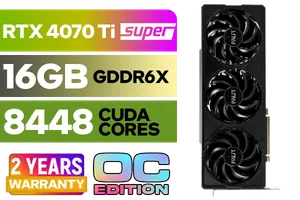 Palit GeForce RTX 4070 Ti SUPER JetStream OC 16GB GDDR6X