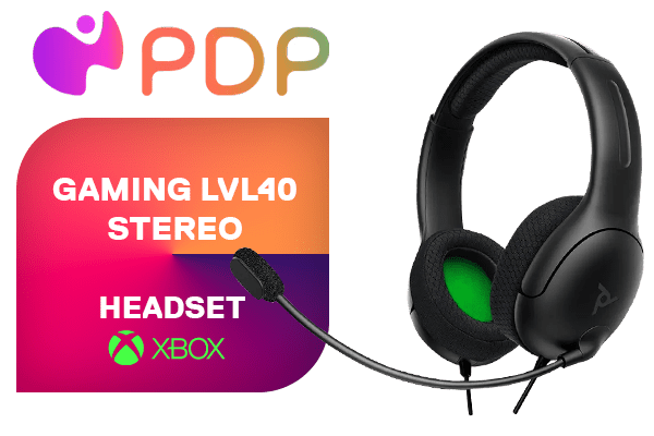 PDP Gaming LVL40 Wired Headset Black Best Deal South Africa