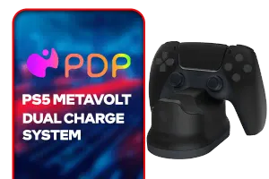 PDP PS5 Metavolt Dual Charge System Black