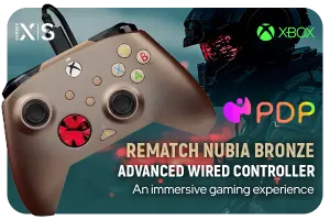 PDP REMATCH Nubia Bronze Advanced Wired Controller Xbox