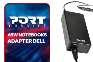 Port Connect 65W Notebooks Adapter Dell