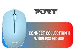 Port Connect Collection II Wireless Mouse - Azur